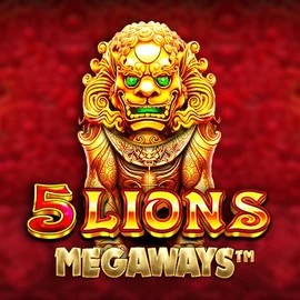 5 Lions Megaways casino game by Pragmatic Play – featured logo at LuckyCapone Casino