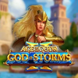 Try Age Of The Gods: God Of Storms 2 slot by Playtech on luckycapones.eu – logo image