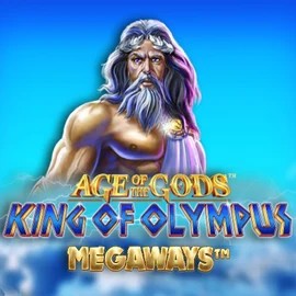 Age Of The Gods: King of Olympus Megaways logo – Slots by Origins at LuckyCapone Casino