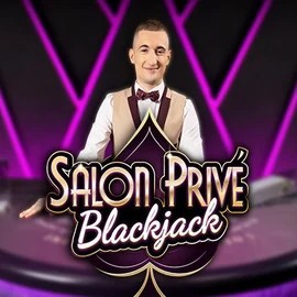 Blackjack Salon Privé logo by Ezugi at LuckyCapone Casino