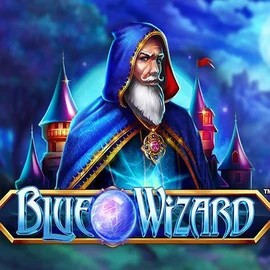 Play the Blue Wizard slot by Quickspin on LuckyCapone Casino