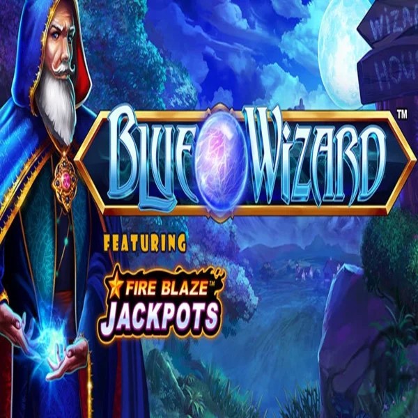 Try Blue Wizard Fire Blaze Jackpots slot by Rarestone Gaming on luckycapones.eu – logo image