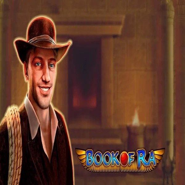 Book of Ra logo – Slots by Greentube at LuckyCapone Casino