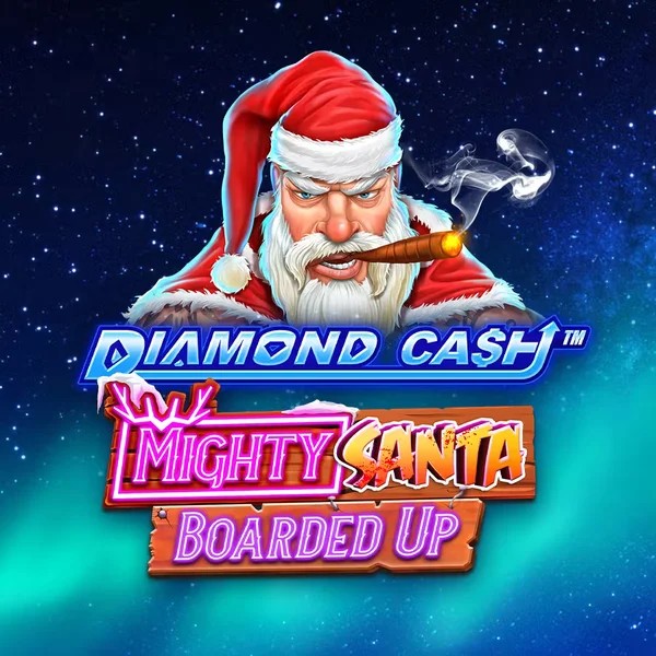 Diamond Cash Mighty Santa Boarded Up logo – Slots by Greentube at LuckyCapone Casino