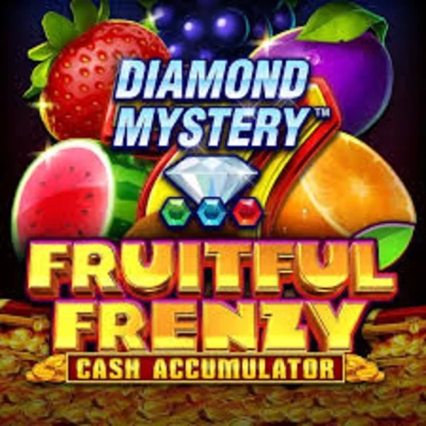 Slots logo of Diamond Mystery Fruitful Frenzy Cash Accumulator from Greentube at LuckyCapone Casino
