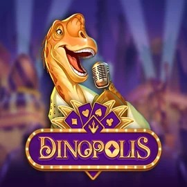 Official Slots logo: Dinopolis by Push Gaming at LuckyCapone Casino