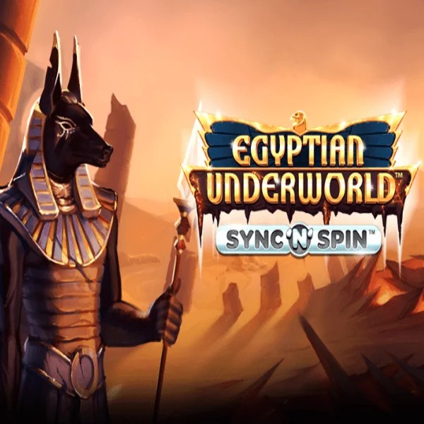 Official Slots logo: Egyptian Underworld by Greentube at LuckyCapone Casino