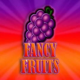 Fancy Fruits slot logo by Gamomat at LuckyCapone Casino