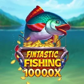 Fintastic Fishing logo by Foxium at LuckyCapone Casino