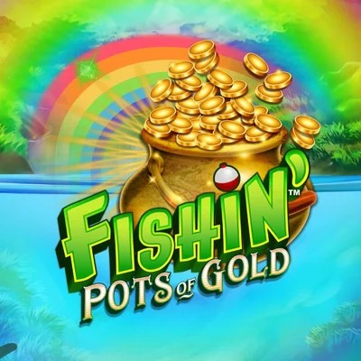 Fishin Pots Of Gold logo by Gameburger Studios LuckyCapone Casino