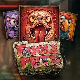 Fugly Pets online game logo by Stakelogic on luckycapones.eu