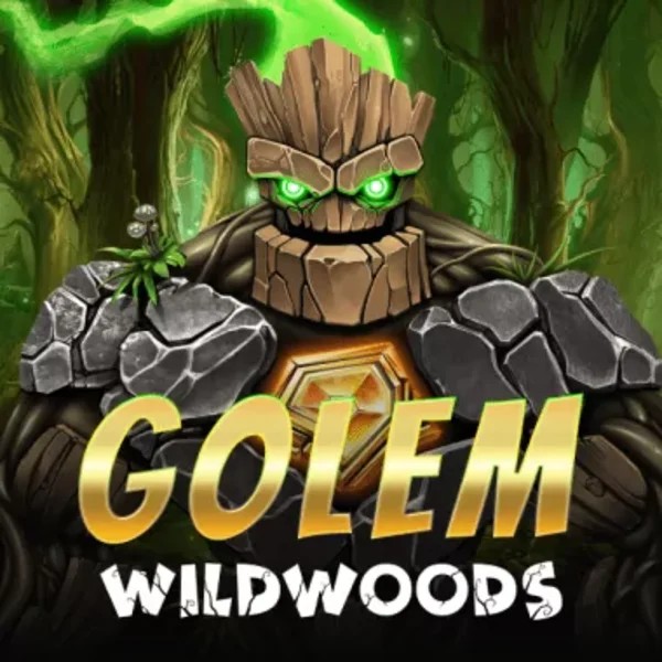 Golem Wildwoods logo by BF Games LuckyCapone Casino