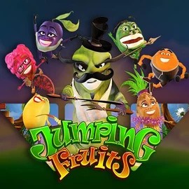Jumping Fruits logo – Slots by Wazdan at LuckyCapone Casino