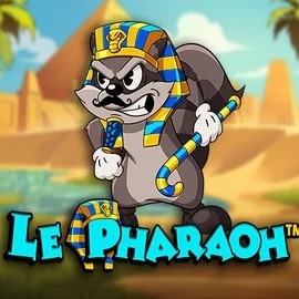 Slots logo of Le Pharaoh from Hacksaw Gaming at LuckyCapone Casino