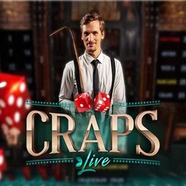 Live Craps game by Evolution – logo hosted on LuckyCapone Casino