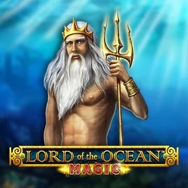 Official Slots logo: Lord Of The Ocean Magic by Novomatic at LuckyCapone Casino