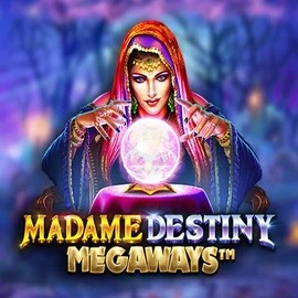 Madame Destiny Megaways logo by Pragmatic Play LuckyCapone Casino