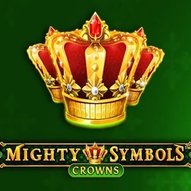Mighty Symbols Crowns by Wazdan, showcased at luckycapones.eu – game logo
