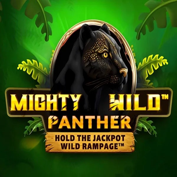 Slots logo of Mighty Wild Panther from Wazdan at LuckyCapone Casino