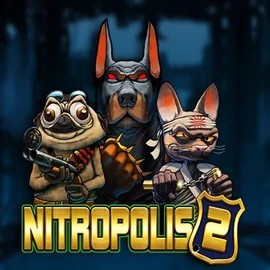 Official Slots logo: Nitropolis 2 by ELK Studios at LuckyCapone Casino