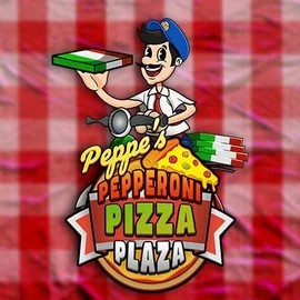 Peppe’s Pepperoni Pizza Plaza slot visual from Pragmatic Play available on luckycapones.eu