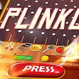 Logo of Plinko from BGAMING at LuckyCapone Casino