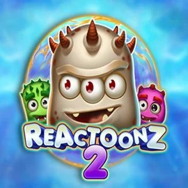 Reactoonz 2 logo by Play'n GO at LuckyCapone Casino