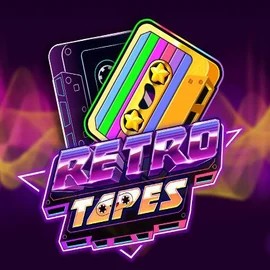 Official Slots logo: Retro Tapes by Push Gaming at LuckyCapone Casino