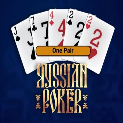 Russian Poker logo by OneTouch Games LuckyCapone Casino