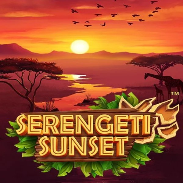 Official Slots logo: Serengeti Sunset by Skywind Group at LuckyCapone Casino