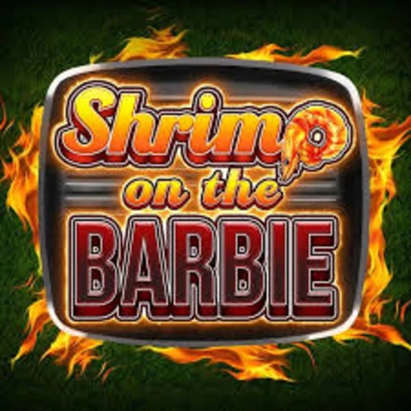 Shrimp on the Barbie slot logo by Greentube at LuckyCapone Casino