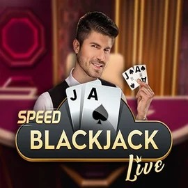 Live Casino logo of Speed Blackjack from Pragmatic Play at LuckyCapone Casino