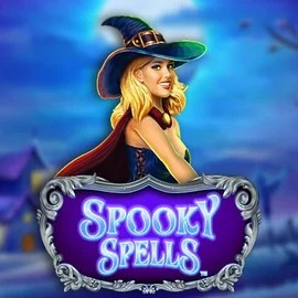 Spooky Spells casino game by Novomatic – featured logo at LuckyCapone Casino