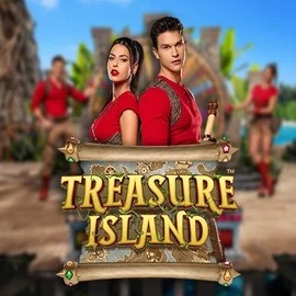 Treasure Island logo by Pragmatic Play at LuckyCapone Casino