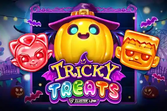 Tricky Treats logo – Slots by Push Gaming at LuckyCapone Casino